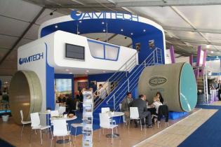 Wystawa maszyn i urządzeń w trakcie bydgoskich targów WOD-KAN 2011. Fot. www.inzynieria.com