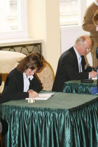 Prof. dr hab. inż. Anna Siemińska-Lewandowska, Politechnika Warszawska oraz Prof. dr hab. inż. Kazimierz Gwizdała, Politechnika Gdańska / Fot. www.inzynieria.com