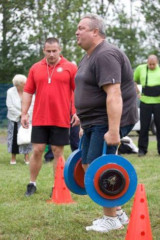 Spartakiada 2012 - zawody strongmenów / fot. z archiwum Katowickich Wodociągów S.A.