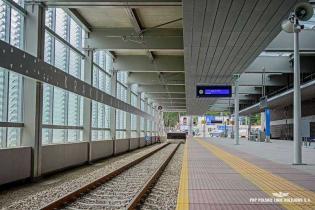 Połączenie kolejowe na lotnisko w podkrakowskich Balicach. Fot. PKP PLK S.A.