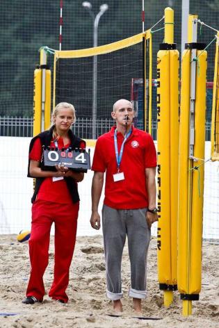 Spartakiada 2012 - siatkówka plażowa / fot. z archiwum Katowickich Wodociągów S.A.