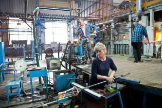 Wycieczka do Huty Szkła Zawiercie / fot. Quality Studio dla www.inzynieria.com