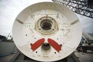 Montaż urządzenia TBM na stacji Rondo Daszyńskiego  / fot. inzynieria.com