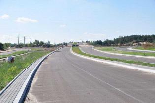 Drogi dojazdowe - lewy brzeg. Stan na wrzesień 2012 / fot. Link PR