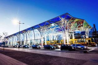 Trasa W-Z w Łodzi. Źródło: Archiwum Miasta Łodzi