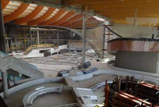 Powstaje pierwszy w Polsce aquapark zasilany biogazem z oczyszczalni ścieków. Fot.parkwodnytychy.pl