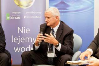 Debatana temat służebności przesyłu. Jan Pierzkała - dyrektor ds. Technicznych Przedsiębiorstwa Wodociągów i Kanalizacji sp. z o.o. w Olsztynie / fot. www.inzynieria.com