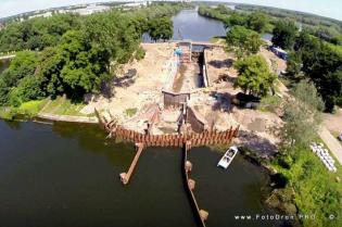 Remont Śluzy Brdyujście. Fot. z archiwum RZGW w Gdańsku