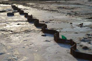 Budowa Nabrzeża Bułgarskiego i Nabrzeża Zamykającego w Porcie Gdynia. Fot. ArcelorMittal