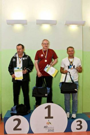 Spartakiada 2012 - turniej szachowy - zwycięzcy / fot. z archiwum Katowickich Wodociągów S.A.