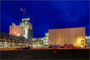 Terminal LNG w Świnoujściu, październik 2015 r. Fot. Polskie LNG S.A.