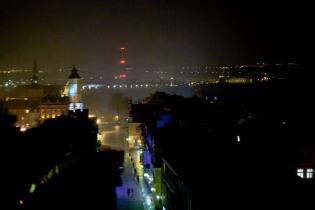 Sandomierz nocą - widok z Bramy Opatowskiej / fot. Quality Studio dla www.inzynieria.com