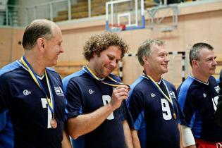 Spartakiada 2012 - zawody w siatkówce / fot. z archiwum Katowickich Wodociągów S.A.