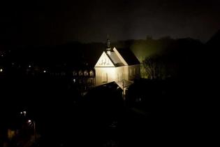 Sandomierz nocą - widok z Bramy Opatowskiej / fot. Quality Studio dla www.inzynieria.com