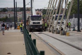 Budowa estakady tramwajowej w Krakowie. Fot. P. Krawczyk/krakow.pl