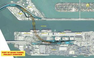 Realizacja tunelu drogowego w Miami, USA. Źródło: Florida Department of Transportation