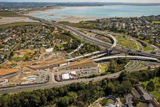 Budowa części zachodniej obwodnicy Auckland. Fot. NZ Transport Agency