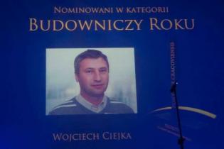Wojciech Ciejka - nominowany w kategorii Budowniczy Roku. Fot. www.inzynieria.com