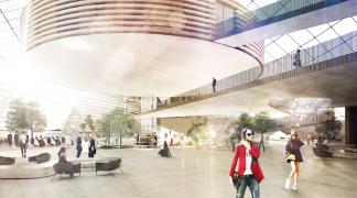 Wizualizacja z archiwum DISSING+WEITLING architecture