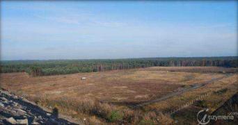 Teren pod budowę ZUOK, listopad 2008 r. Fot. MPO sp. z o.o. w Toruniu