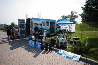 Stoisko zewnętrzne firmy GAMM-BUD sp. z o.o.