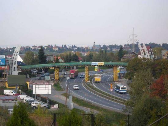 Zdjęcie Kładka dla pieszych w Gaju. Fot. z archiwum GDDKiA O/Kraków