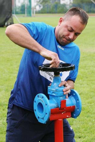 Spartakiada 2012 - sztafeta pracownicza / fot. z archiwum Katowickich Wodociągów S.A.