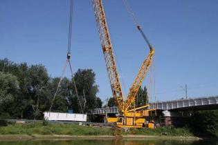 Remonty i modernizacja mostów kolejowych w 2015 r. Fot. PKP Polskie Linie Kolejowe S.A.