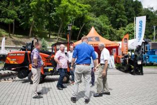 Wystawa zewnętrzna podczas konferencji 