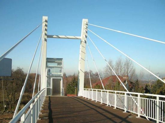 Zdjęcie Kładka dla pieszych w Gaju. Fot. z archiwum GDDKiA O/Kraków