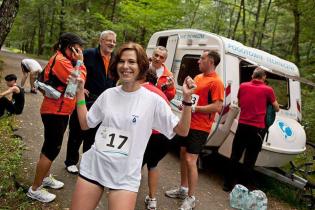 Spartakiada 2012 - Bieg przełajowy na 1600 m kobiet / fot. z archiwum Katowickich Wodociągów S.A.