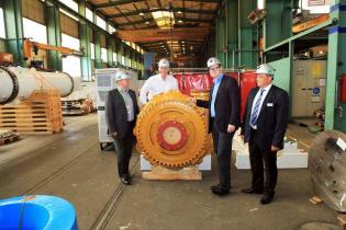 Uroczysty odbiór maszyny TBM w Schwanau / fot. Quality Studio dla www.inzynieria.com (13 września 2012 r.)