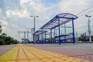 Połączenie kolejowe na lotnisko w podkrakowskich Balicach. Fot. PKP PLK S.A.