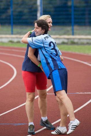 Spartakiada 2012 - Bieg na 100 m kobiet / fot. z archiwum Katowickich Wodociągów S.A.