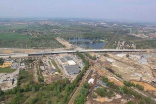 Obiekt WA 19, przebudowa ul. Lotniczej przy stadionie E-W. Fot. W. Kluczewski; archiwum GDDKiA O/Wrocław