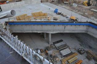 Prace przy tunelu na pl. Daszyńskiego. Stan na maj 2012 / fot. Link PR