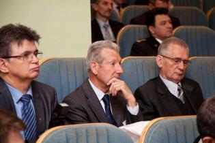 od prawej - prof. dr hab. inż. Andrzej Wichur Wydziału Górnictwa i Geoinżynierii AGH, dr inż. Wojciech Grodecki -  Wydział Inżynierii Lądowej Politechnika Warszawska fot. Quality Studio dla www.inzynieria.com