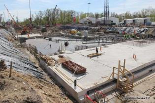 Stacja stadion. Fot. z archiwum AGP Metro Polska / stan na 27.04.2012 r.