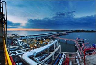 Budowa gazoportu w Świnoujściu. Fot. Polskie LNG S.A.