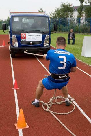 Spartakiada 2012 - zawody strongmenów / fot. z archiwum Katowickich Wodociągów S.A.