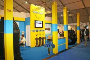 Wystawa maszyn i urządzeń w trakcie bydgoskich targów WOD-KAN 2011. Fot. www.inzynieria.com