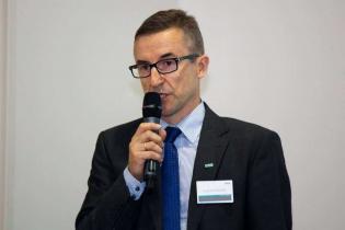 Pierwszy dzień konferencji w siedzibie Wodociągów Olsztyńskich - Krzysztof Tylkowski - product manager Wilo Polska sp. z o.o. / fot. Quality Studio dla www.inzynieria.com