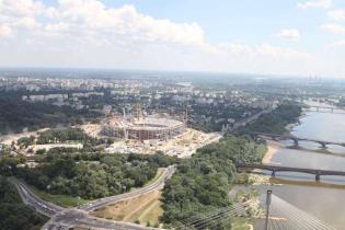 widok z lotu ptaka, stan na lipiec 2010
Fot. Narodowe Centrum Sportu / J.Kośnik