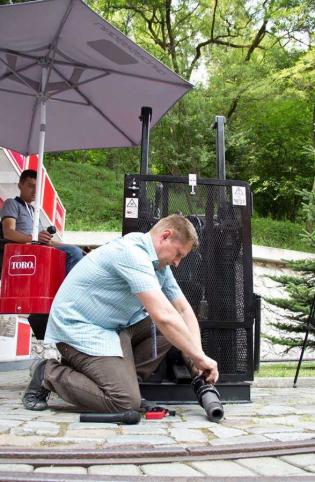 Pokaz firmy TORO podczas warsztatów / fot. Quality Studio dla www.inzynieria.com