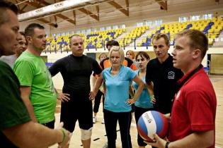 Spartakiada 2012 - turniej dwóch ogni / fot. z archiwum Katowickich Wodociągów S.A.
