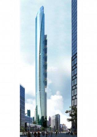 Wizualizacja z archiwum Aedas Limited, Hong Kong