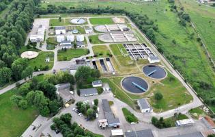 Oczyszczalnia ścieków w Dąbrowie Górniczej. Fot. z archiwum Grupy PRC Sp. z o. o.