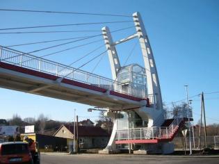 Kładka dla pieszych w Gaju. Fot. z archiwum GDDKiA O/Kraków