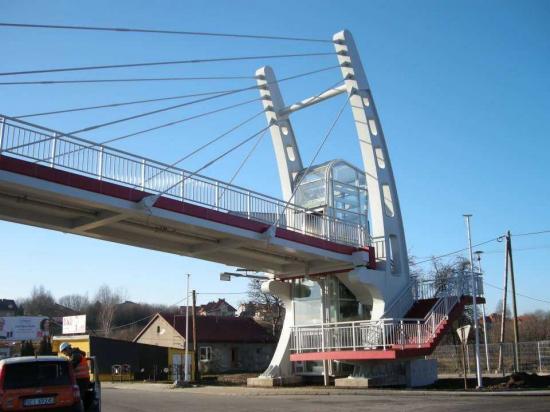 Zdjęcie Kładka dla pieszych w Gaju. Fot. z archiwum GDDKiA O/Kraków