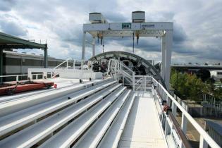 Widok tarczy z najwyższego poziomu roboczego
 / fot. Quality Studio dla www.inzynieria.com (13 września 2012 r.)